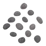 Amosfun Pietre Laviche Decorative per Hearth, Rocce Vulcaniche Naturali Riutilizzabili, 3-5 CM, per Braciere da Giardino e Barbecue, per Patio Heater e Landscaping