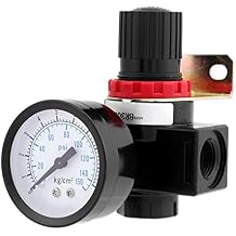 BR3000 G3/8 Air Control Compressor regulator 3/8 air regulator 3/8 Sensitive and Locking Firmly,Pressure Regulating Regulator Valve With Pressure Regulators Pressure Regulators