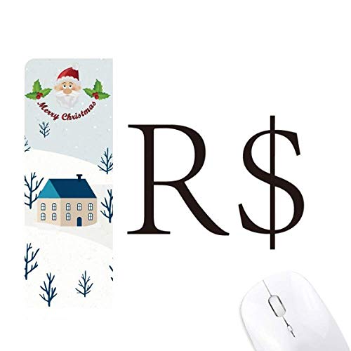 Symbole du real brésilien tapis de souris idée cadeau de Noël original