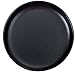 Zestaw zastawy stołowej, talerze obiadowe talerz kreatywny czarny matowy ceramiczny talerz zachodni zastawa stołowa talerz do makaronu stek naczynie talerz na owoce (kolor: 25 cm)