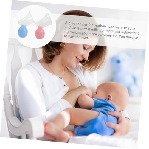 Extractor Manual de Leche para Madres, 2 Piezas Portátil miniatura 3