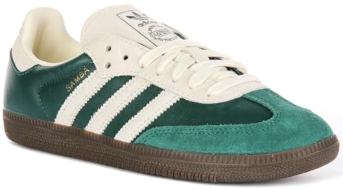 Image of adidas Originals Samba OG, Green Sneakers