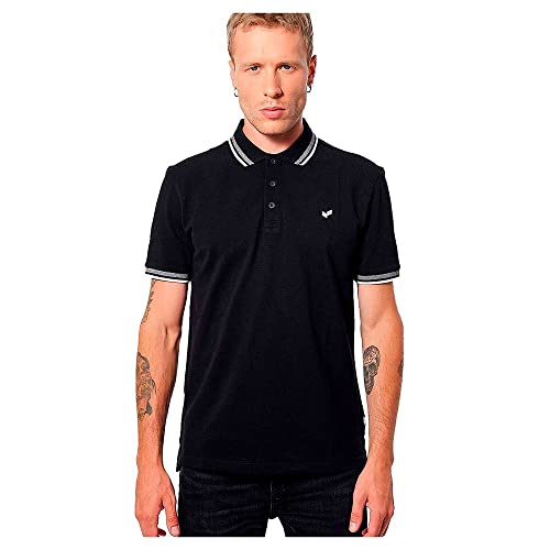 Kaporal, Polo pour Homme, Modèle RAYOC, Couleur Black, Taille L