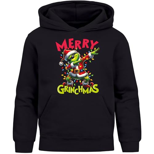 Pull à capuche pour enfant hoodie Grinch garçon fille sweat-shirt de Noël original