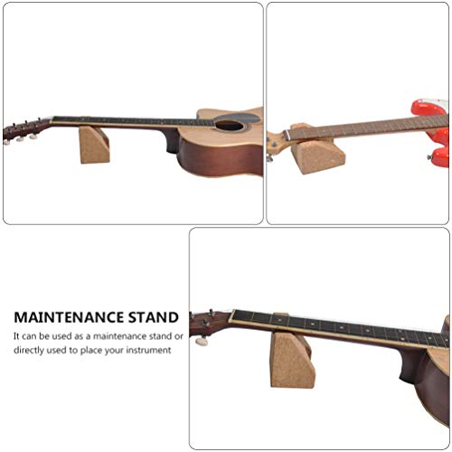 EXCEART Guitarra Acústica Descanso de Braço Guitarra Acústica Baixo Display de Mesa Consertando Supo