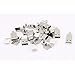 Uxcell a15061700ux0103 Soldering USB Type A Male Connector w Metal Shell for DIY (Pack of 10)