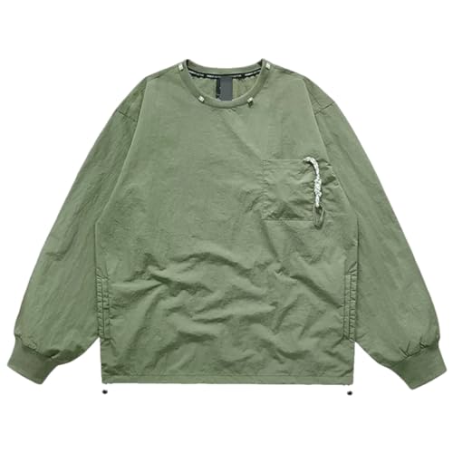 Pull décontracté à manches longues Bollrllr homme idéal pour le week-end