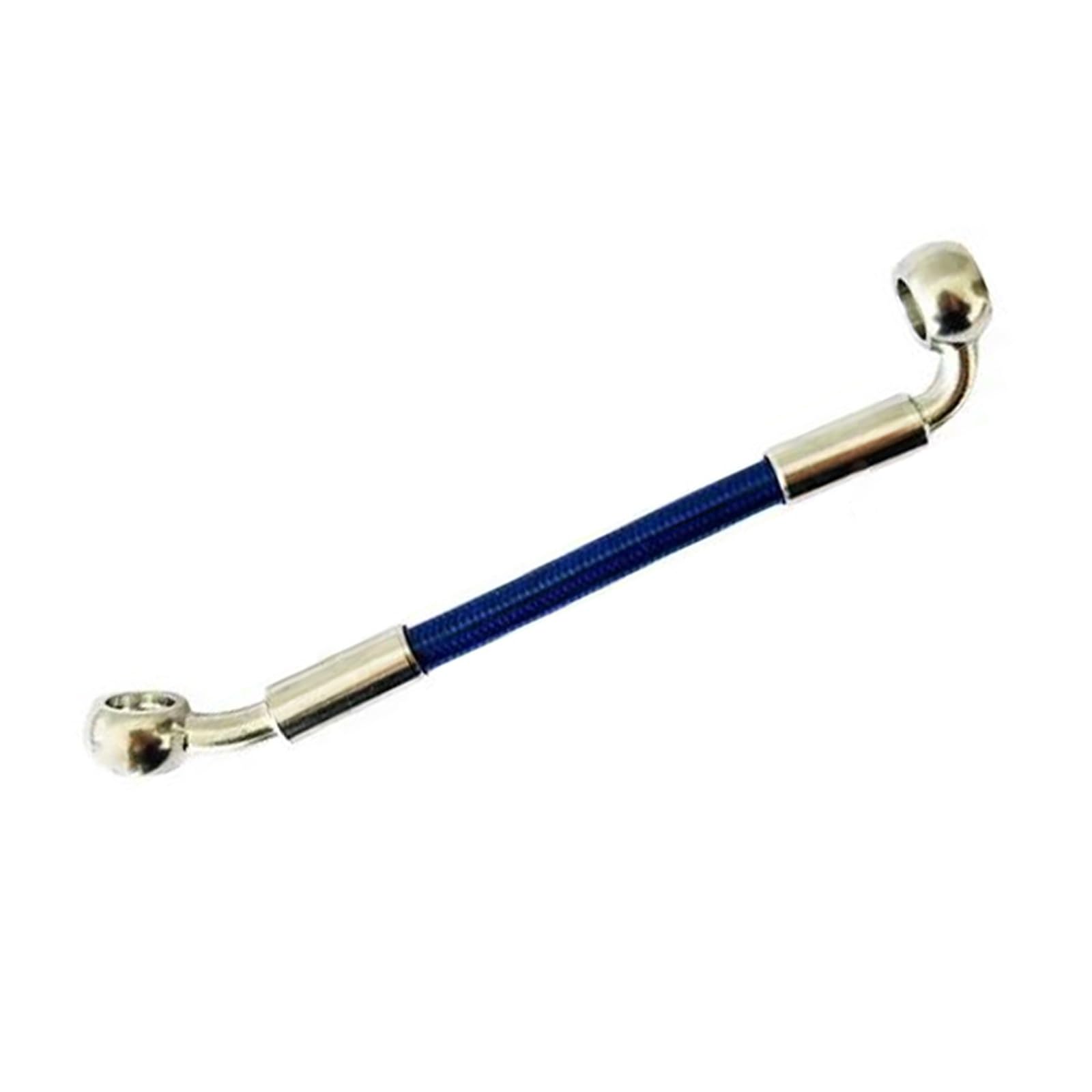 Hydraulic Brake Hose 10mm Banjo Motorcycle 28-90 Degree Hydraulic Brake Hose Fittings Stainles Steel Braided Cable Tubing Oil Pipe Accessories(150CM)