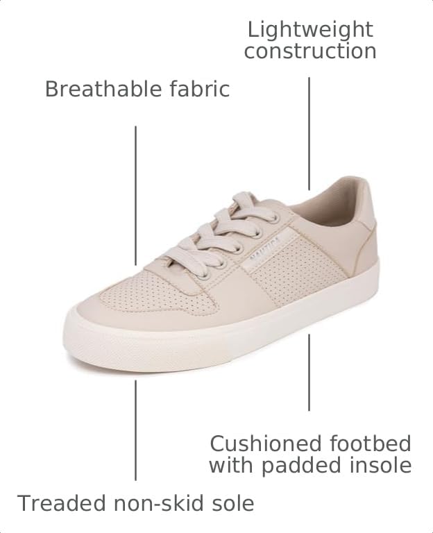 Image of Nautica Women Fashion Sneaker Lace-Up Tennis Casual Shoes for Ladies