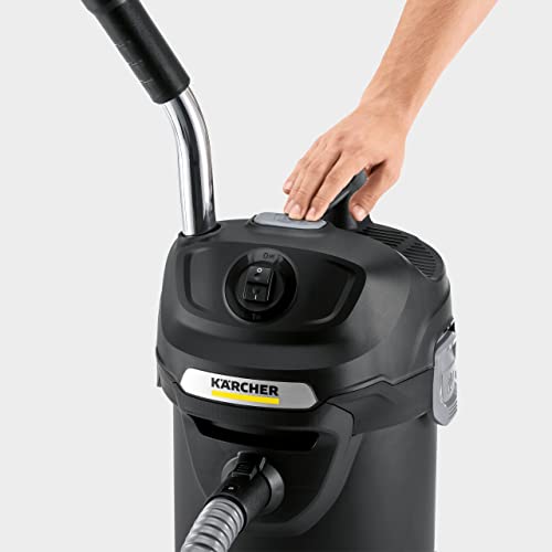 Kärcher AD 4 Premium Ash Vacuum - Ideal for cleaning a Fireplace, BBQ, Stoves, Home Workshop, Grills, Fire Pits, Log Burners and Chimineas, Black 2 Kärcher AD 4 Premium Ash Vacuum - Ideal for cleaning a Fireplace, BBQ, Stoves, Home Workshop, Grills, Fire Pits, Log Burners and Chimineas, Black - Image 2