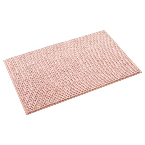 Tapis de bain en chenille haute absorption tapis de sol durable maison