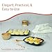 JAK Industrial 16 Pack - Disposable Deviled Egg Containers with Lid – Plastic Deviled Egg Trays – For 12 Egg Halves