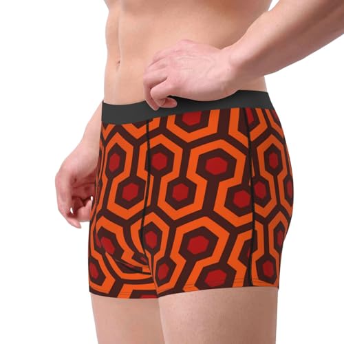 Shining Overlook Men's 1 Pack Stretch Boxer Brief,Moisture-Wicking Underwear4