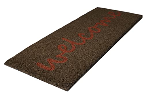 Fisura, Original Coconut Doormat with PVC Anti-slip Backing, cute welcome mat, Entrance Doormat - Image 2