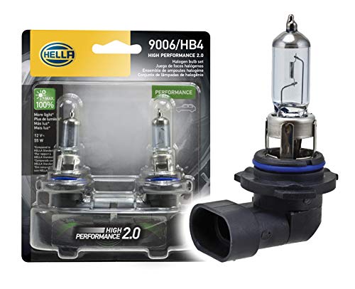 Image of HELLA 9006 2.0TB Twin Blister Kit High Performance Bulb, 12V, 55W, 2 Pack
