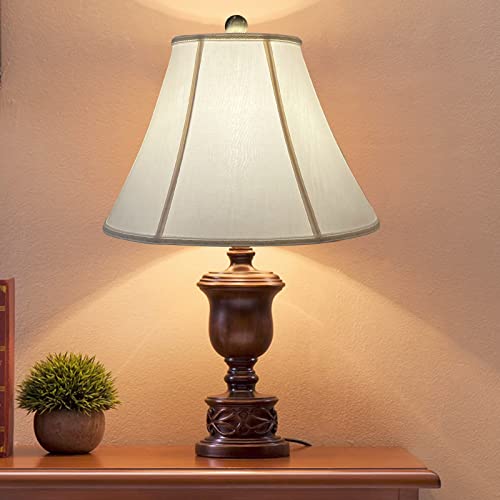 Bell Lamp Shade, Tootoo Star 7" X 15" X 10.5" Royal Style Spider Lamp Shade, Home Decor Beige Floor Lamp Table Lamp Shade #TOP5