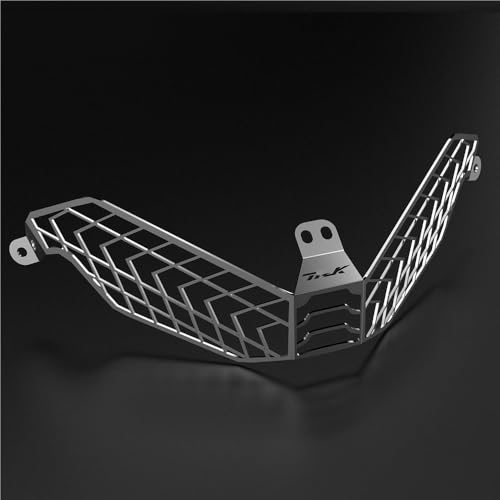 Grille phare moto pour éviter la casse du bloc optique de TRK702X - 6