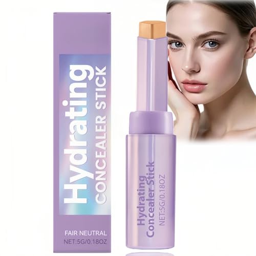Image of Full Coverage Concealer,Full Coverage Foundation Stick,Lightweight & Long-Lasting,Waterproof Contour Stick,Full Coverage & Highly Pigmented,Covers Blemishes,Dark Spots and Discolouration,Natural Beige