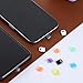Qianyu 30 Pcs USB C Dust Plug Colorful Type C Charging Port Anti Dust Cover Plastic Plugs Cover Protector with Hanging Hole Compatible with All Type-C Devices Laptops Tablets Smart Phones