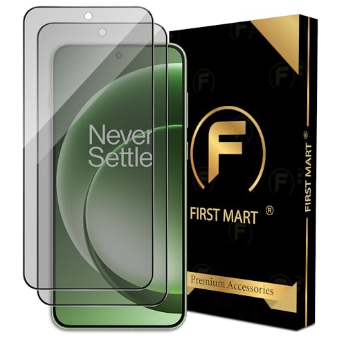 Image of FIRST MART Military-Grade Matte Anti-Glare Tempered Glass for OnePlus 15R 5G (6.83 Inch) With Edge to Edge Screen Coverage and Easy Installation Kit | Matte (Pack of 2)