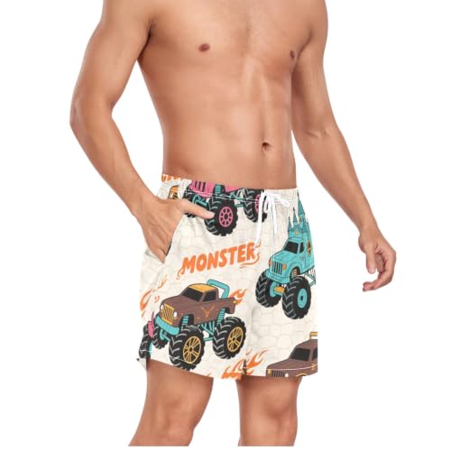 Pantalones cortos de natación beige ultraligeros y transpirables 5