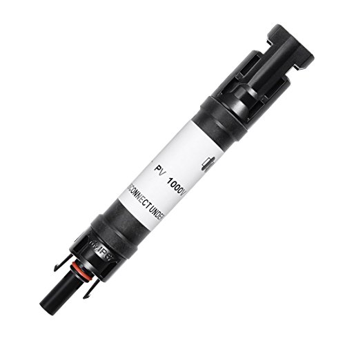 VIKOCELL MC4 Inline Fuse Holder Connector 30A for Solar Panel System