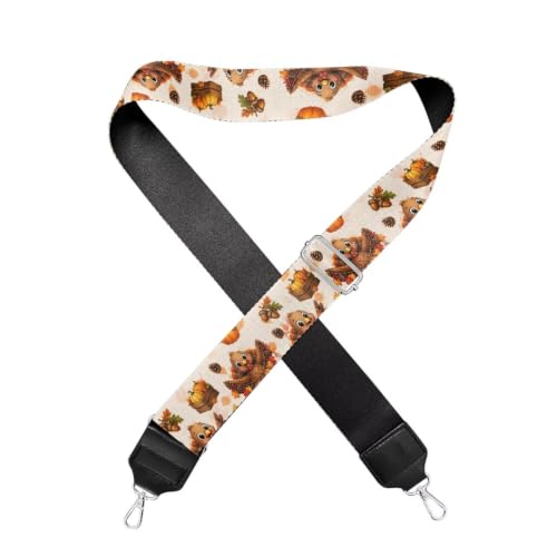 Image of Jeiento Wide Purse Strap Wide Shoulder Strap Adjustable Replacement Belt Soft Guitar Shoulder Straps for Women Girls Gifts