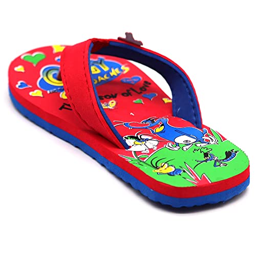 Image of SVAAR Cartoon Kids Flip-Flop | Comfortable, Indoor & Outdoor Slippers for Boys or Girls