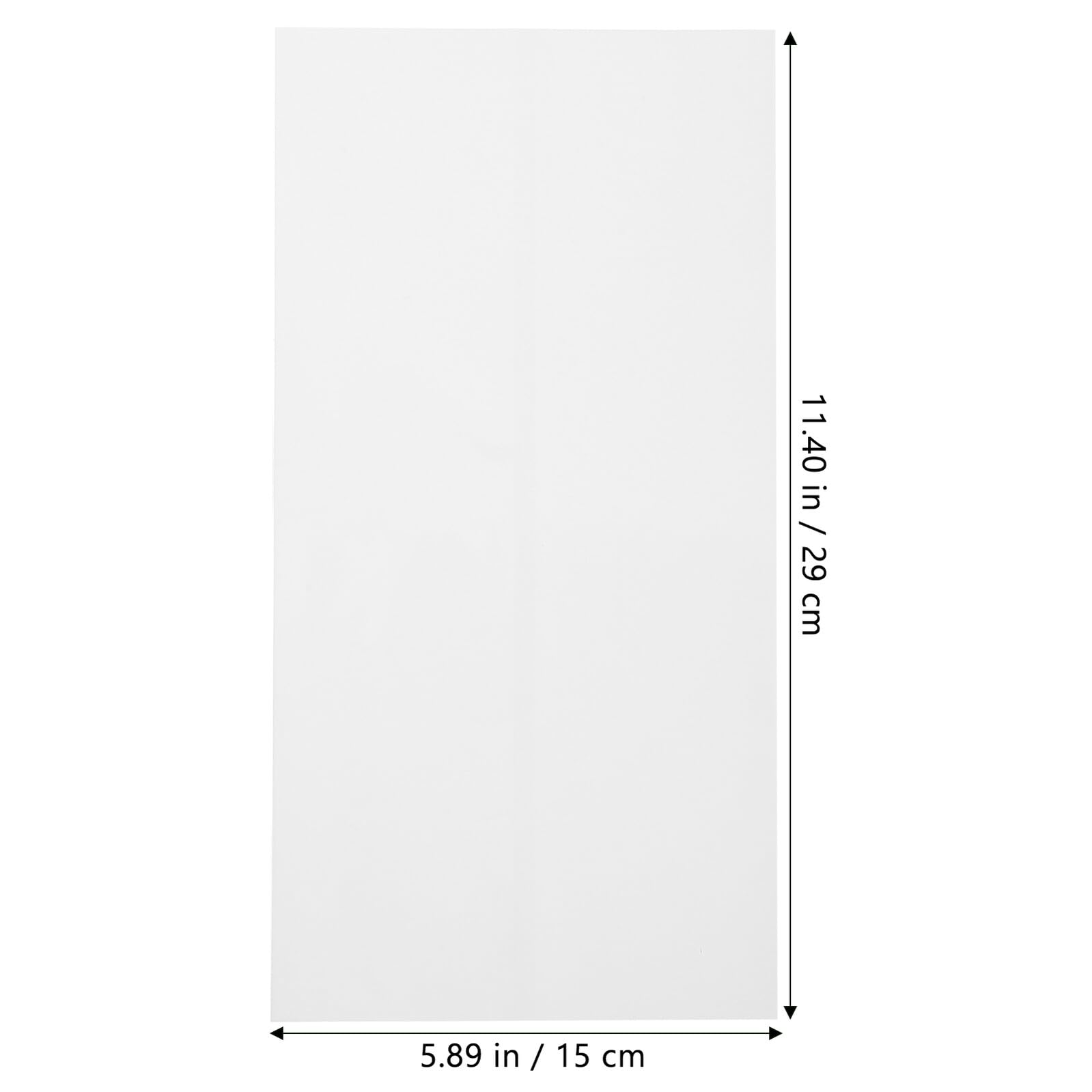50 Pezzi Maniche Termoretraibili per Sublimazione in Pet 15X29 CM per Bottiglie e Bicchieri 30oz Pellicola Termoretraibile Resistente al Calore per Trasferimento Termico su