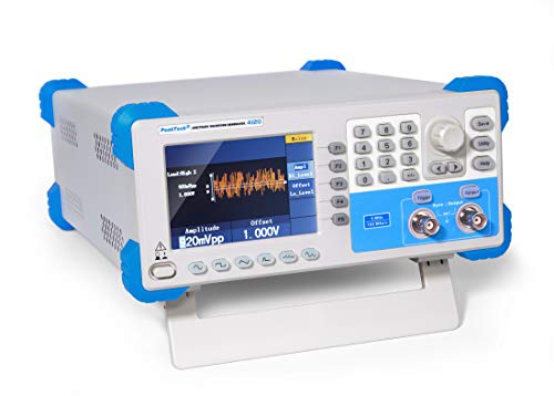 Peaktech P 4120 1CH Arbitrary Funktionsgenerator, 1 µhz - 5 Mhz, 6 Standard-Wellenformen, Fernbedienung und Software zur Wellenformbearbeitung, Abtastrate von 125 MS/S