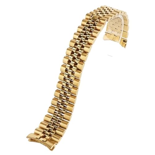 Bracelet en acier inoxydable incurvé pour supprimer le vide du boîtier