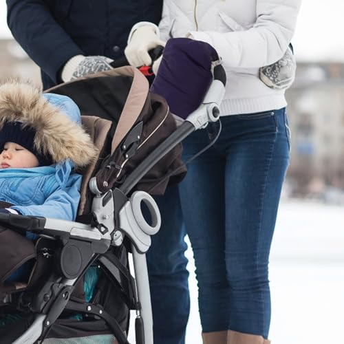 Guantes para cochecito térmicos e impermeables contra el viento 5