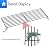 Grillflame 463244012 G515-00B8-W1 Warming Rack Replacement Parts for Charbroil Grill Upper Rack 3 4 5 Burner Swing Away Warming Grate 463215513 463215515 463257110 463270912 Top Rack Grill Parts