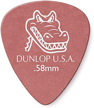 JIM DUNLOP 417P.58 Grip, Red, .58mm, 12/Player's Pack, .58mm | Red, 12 Pack