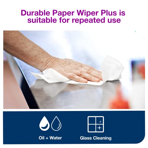 Tork Heavy Duty Paper Wiper White W24, Pop-Up Box, 10 x 90 Sheets, 450175