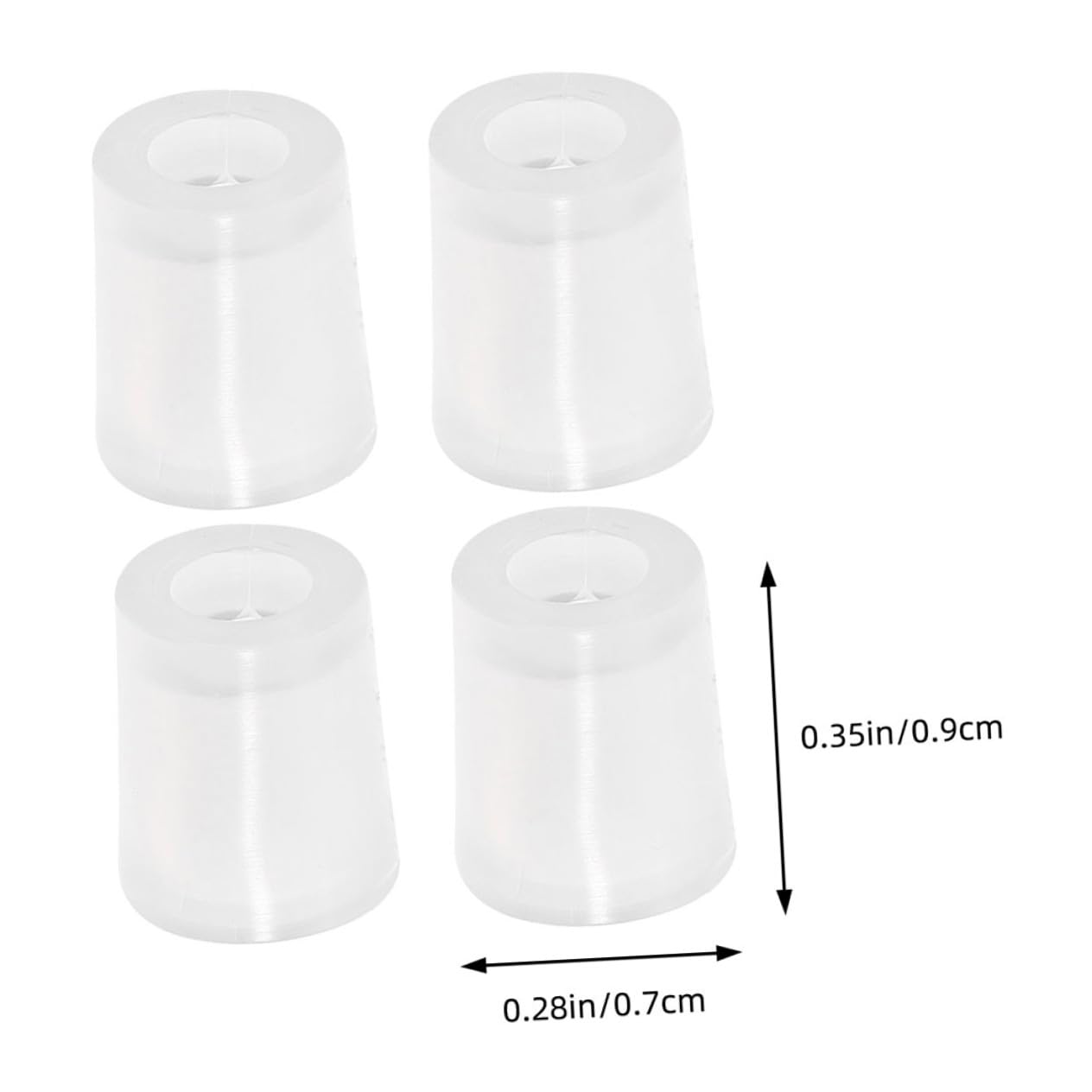 OUNONA 120 Sztuk Adapter Do Butelki Perfum Wylewka Złączki Dociskowe Do Perfum Olejków Eterycznych Płynnych Leków Uniwersalny Adapter Dozownika
