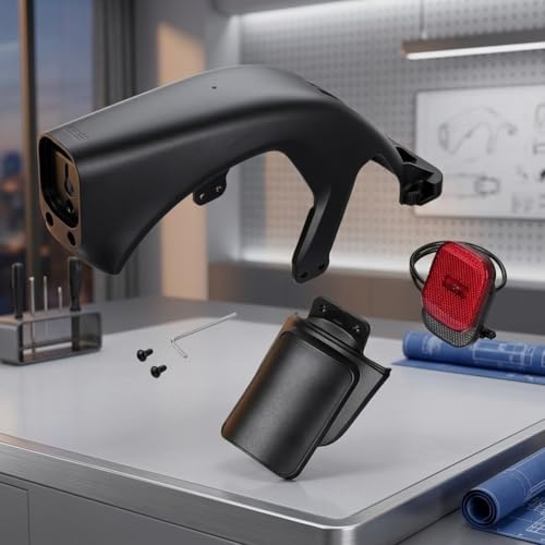 Guardabarros Max G3 con luz para trayectos urbanos y lluvia 6