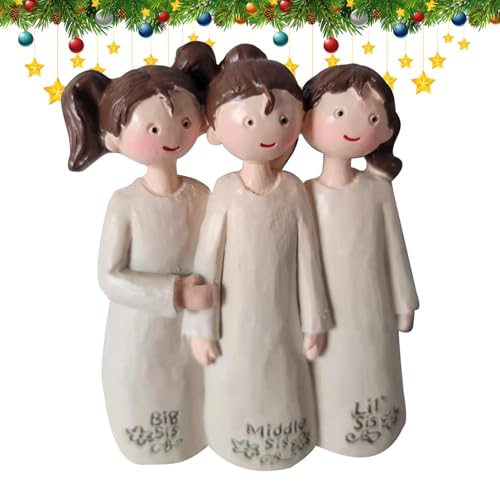 Figura de celebración de la Amistad, bendición Memorable, esculpida Pintada a Mano, Figura de celebración de la Amistad para colección de de Escritorio