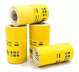 schleifpapier rolle holz 115mm breit - 4,5m lange Schmirgelpapier Rollen // Hergestellt in EU