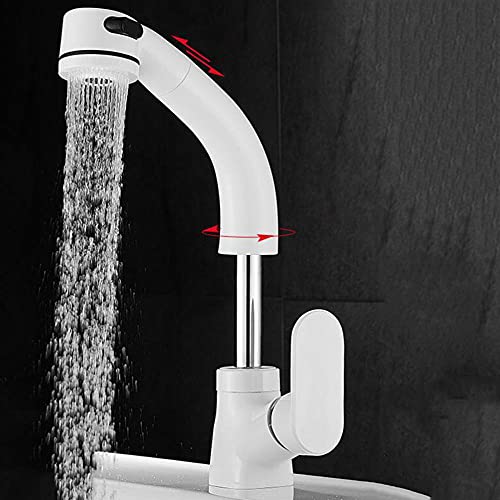 Mitigeur de lavabo extractible pour simplifier la routine de salle de bains