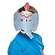 Baker Ross Masken „Zirkus“ zum Ausmalen (8 Stück) – Masken mit verschiedenen Zirkusmotiven für Kinder zum Gestalten und Verkleiden, Weiß