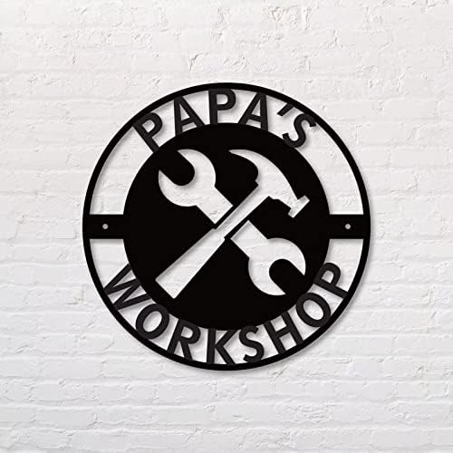 Custom Metal Sign, SpecialOnly Personalized Name Sign, Metal Wall Art for Home Garage Workshop Yard Decor, Gifts for Men Dad Husband Fathers Day