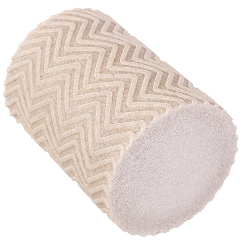 KADAX Zahnputzbecher aus Polyresin, Zahnbürstenbecher, Moderner Becher für Zahnbürsten & Zahnpasta, Zahnbürstenhalter für Waschbecken, Badezimmer Zubehör (Beige)