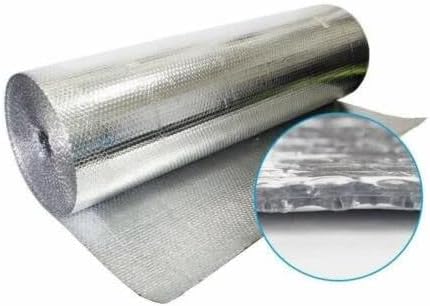 Refletek 48" x 100' Double Bubble Reflective Foil Insulation 400sqft R8