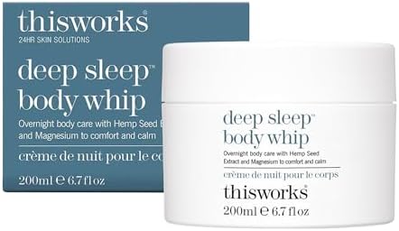 This Works Deep Sleep Body Whip, 200 ml - All Over Body Butter In...
