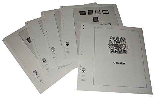 Feuilles pré-imprimées Canada LINDNER 1851-1952 pour préserver vos souvenirs