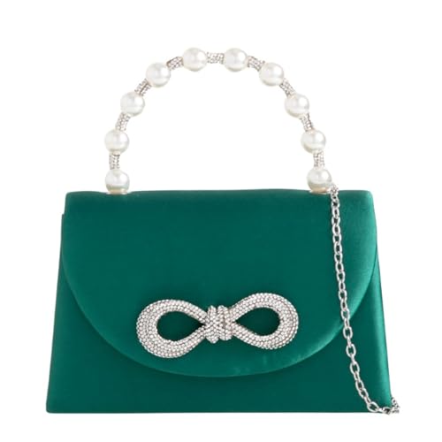 Sac en satin nœud en strass pour sublimer vos moments inoubliables