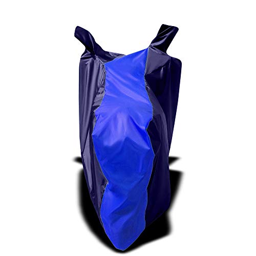 Image of Jupiter 125 Cover - Waterproof TVS Jupiter Scooter Cover - Blue Polyester - Full Exterior Coverage