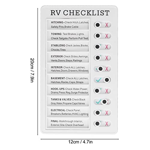 Tabla de lista de verificación para organizar notas y evitar olvidos 3