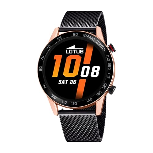 Montre connectée Smartime Lotus élégante boîtier acier et écran HD
